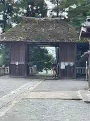 川勾神社の山門