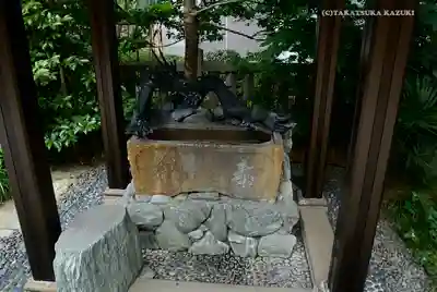  六本木天祖神社の手水舎