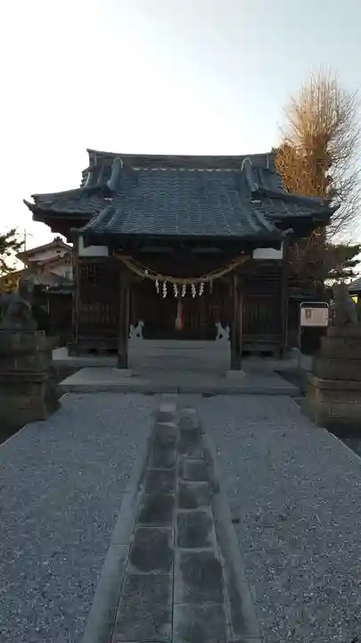 道地神社の本殿・本堂