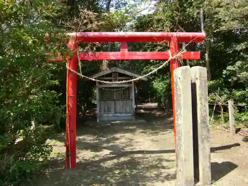 宮川熊野神社の鳥居