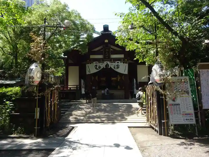 稲毛神社の本殿・本堂
