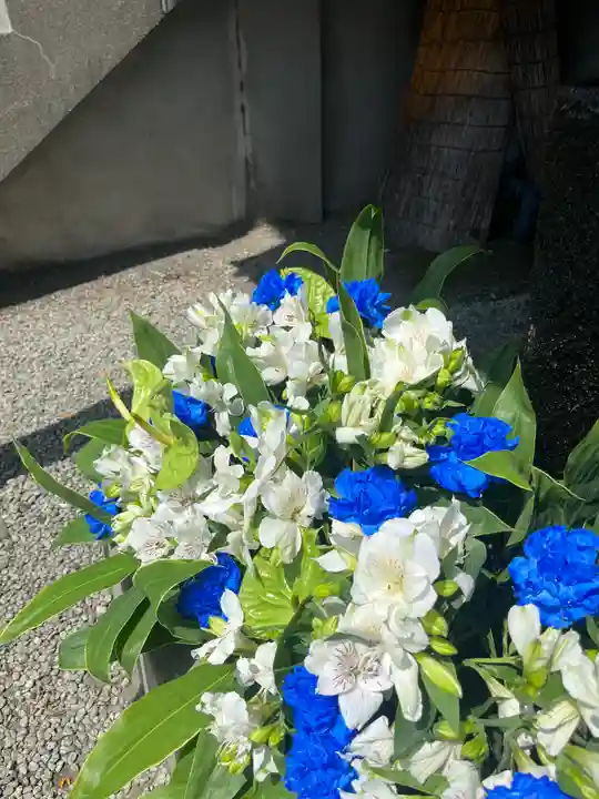 上尾御嶽神社の手水舎