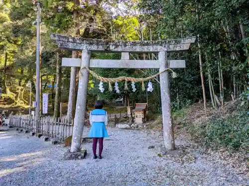 蜂前神社の鳥居