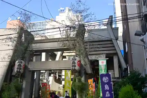 烏森神社の鳥居