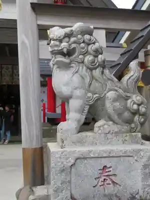 冨士山小御嶽神社の狛犬