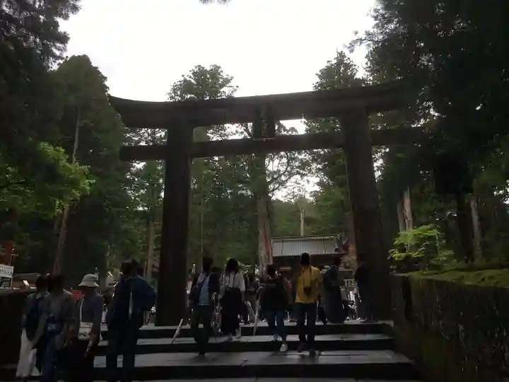 日光東照宮の鳥居