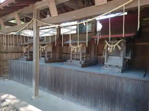 諏訪八幡神社の末社・摂社