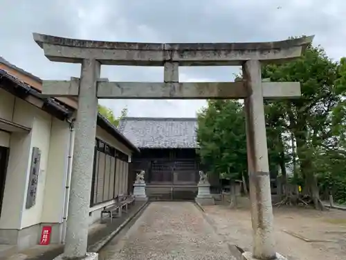 子安神社の鳥居