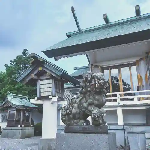 屋久島大社の狛犬