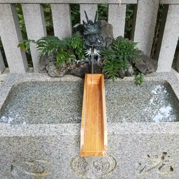 福徳神社(芽吹稲荷)の手水舎