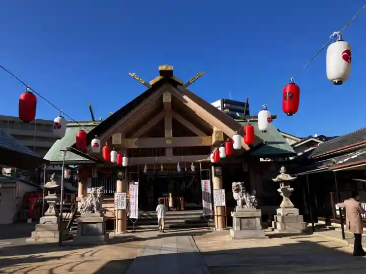 三津神社の本殿・本堂