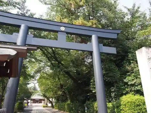 松陰神社の鳥居