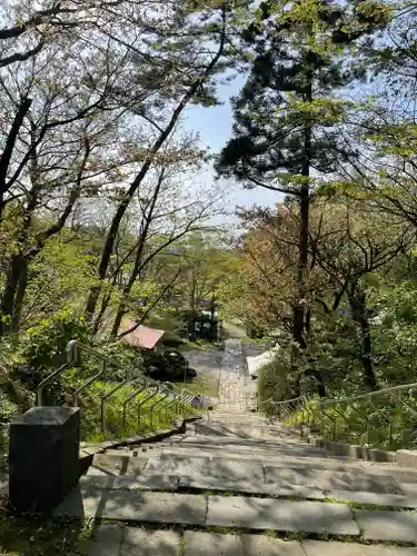 古四王神社の景色