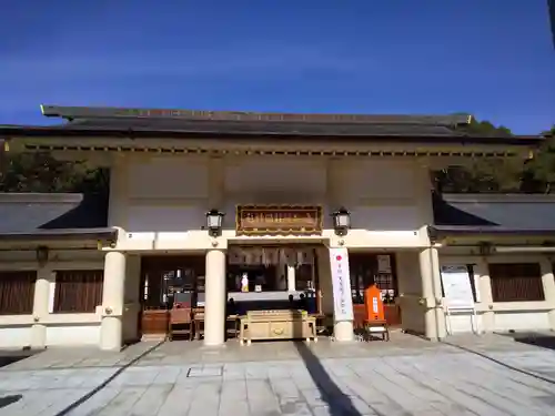 愛知縣護國神社の本殿・本堂