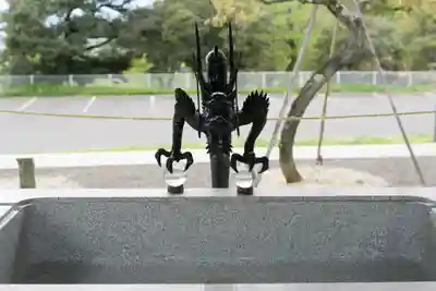 福島縣護國神社の手水舎