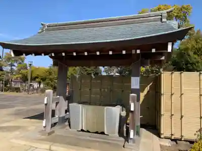 栗木御嶽神社の手水舎