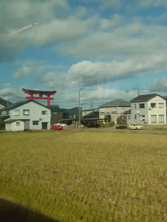 彌彦神社の周辺