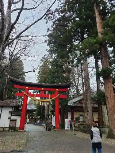 伊佐須美神社の鳥居