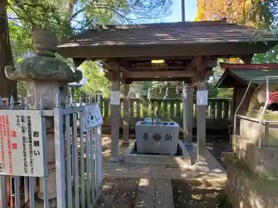 大宮前春日神社の手水舎