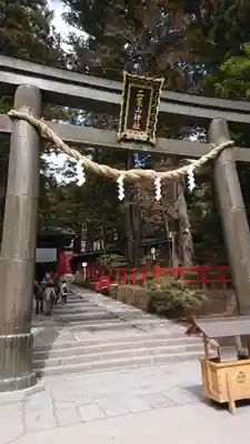 日光二荒山神社の鳥居
