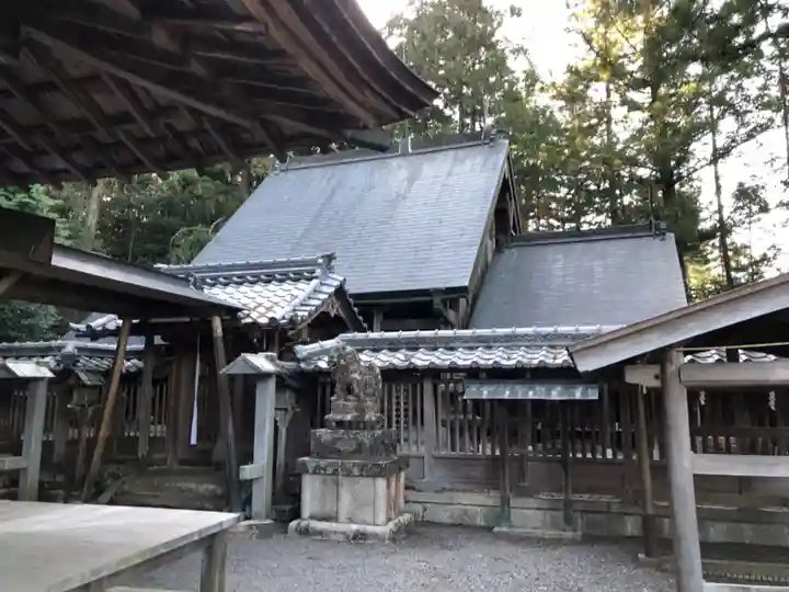 川田神社の本殿・本堂