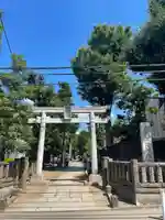 城山熊野神社の鳥居