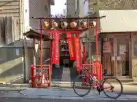純子稲荷神社の鳥居