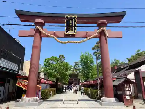 笠間稲荷神社の鳥居