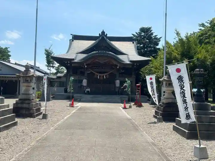 諏訪神社の本殿・本堂