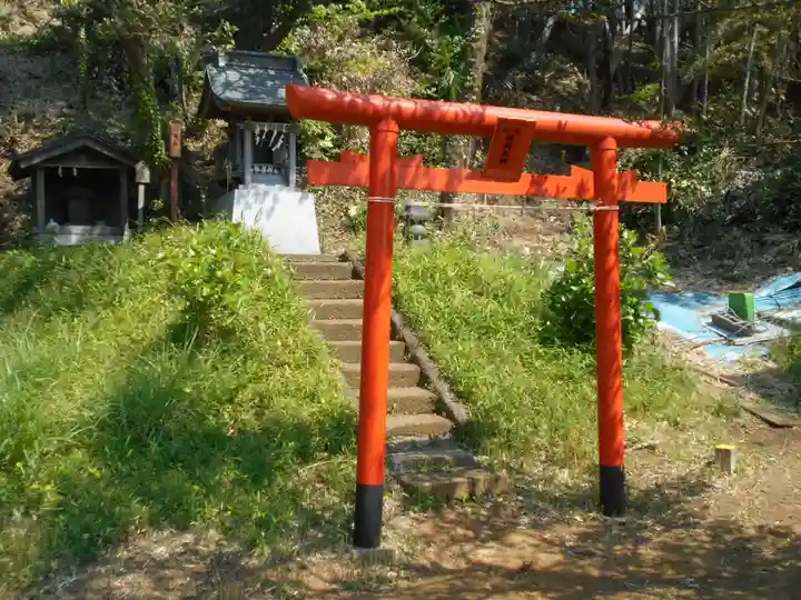 御霊神社(川名御霊神社)の鳥居