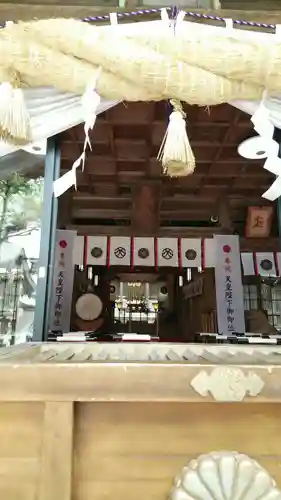 西寒多神社の本殿