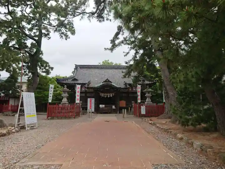 手筒花火発祥の地 吉田神社の本殿・本堂