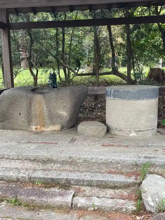 太田神社の手水舎