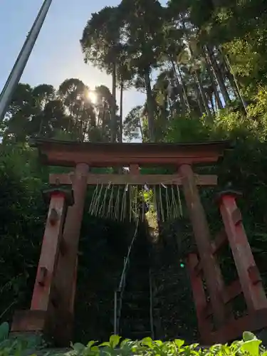 稲荷神社の鳥居