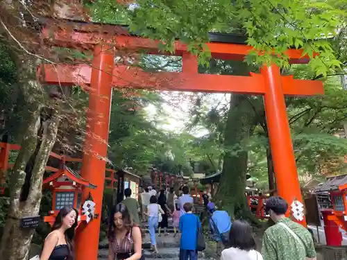 貴船神社の鳥居