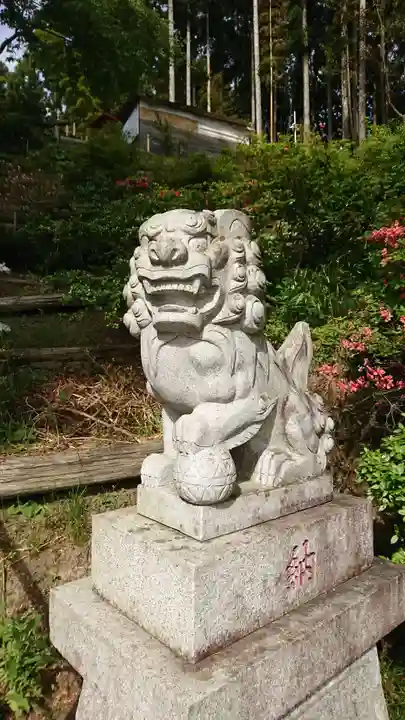 大衡八幡神社の狛犬