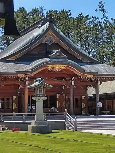 新潟縣護國神社の本殿・本堂