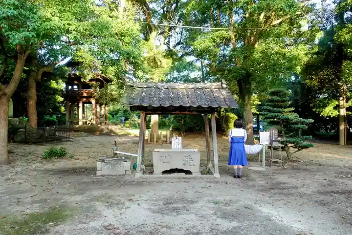 大御堂寺(野間大坊)の手水舎