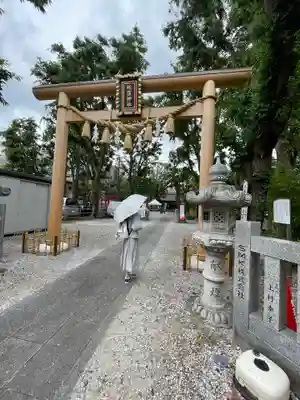 蛇窪神社の鳥居
