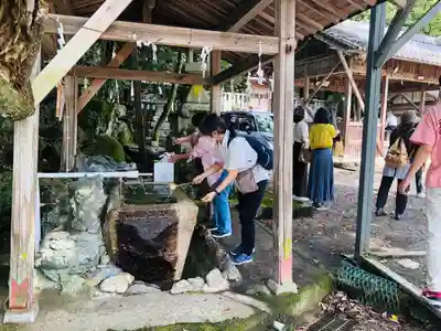 天鷹神社の手水舎