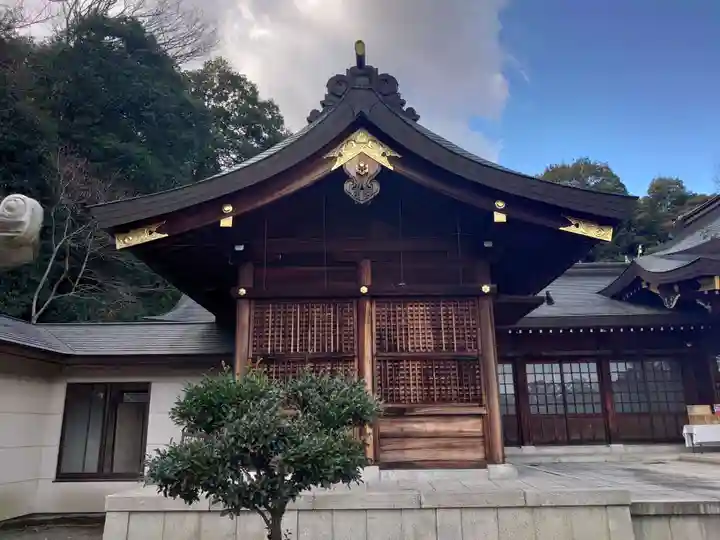 群馬県護国神社の本殿・本堂