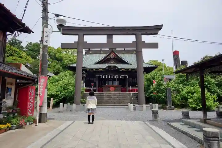 板倉雷電神社の鳥居