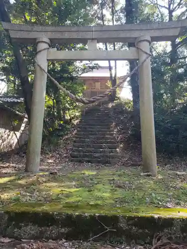 脇子八幡宮の鳥居