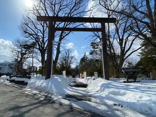 月寒神社の鳥居