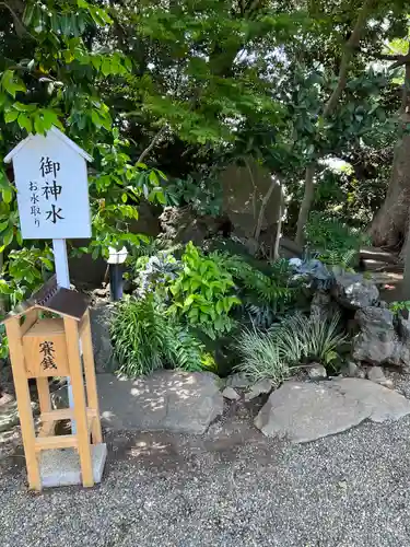 検見川神社の庭園