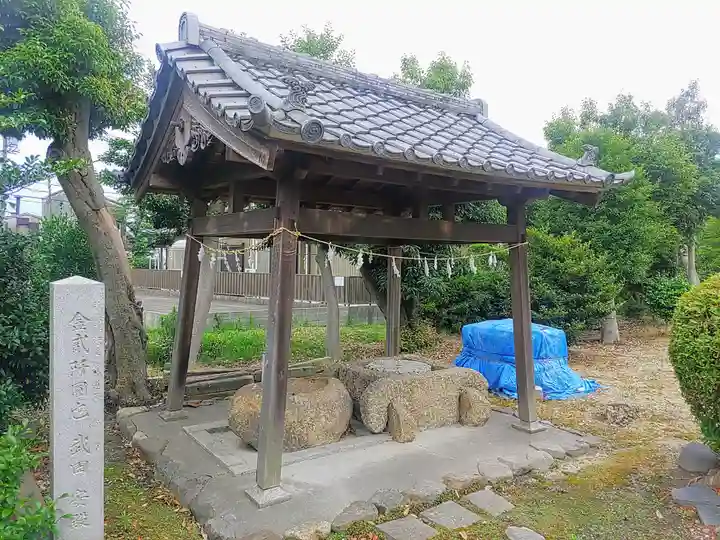 八幡社(六角堂八幡社)の手水舎