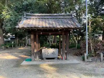 御薗神社の手水舎