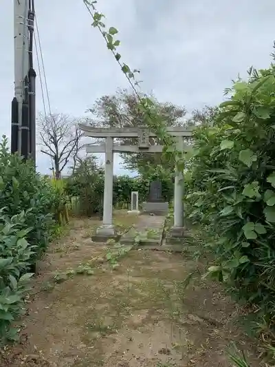 水天神社の鳥居