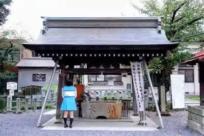 白山神社(二子町)の手水舎