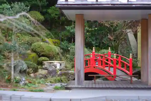 宇倍神社の庭園